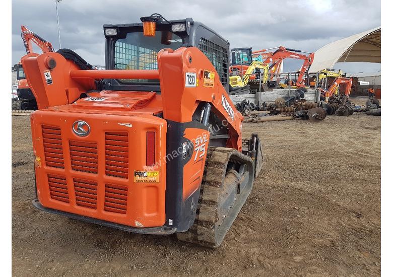 caption 2016 KUBOTA SVL75 TRACK LOADER IN EXCELLENT CONDITION
