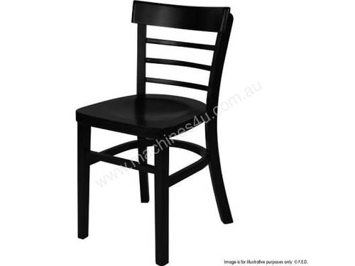 F.E.D. ZS-W02BL Black Classic wooden dining chair