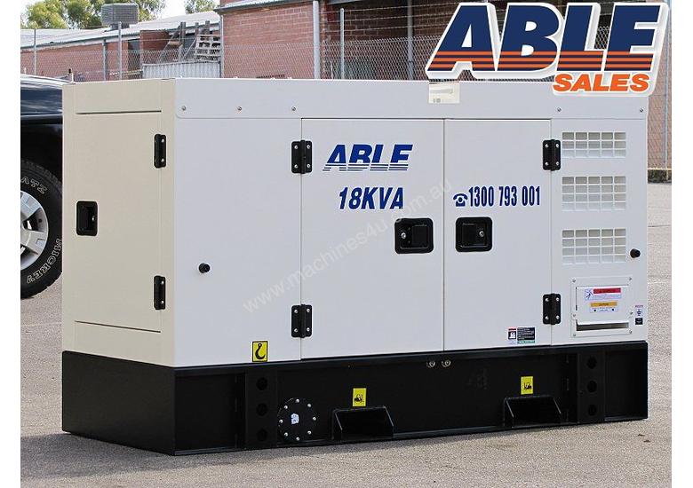 caption 18 kVA Diesel Genset 240V