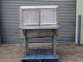 Stainless steel heating/melting cabinet - picture3' - Click to enlarge