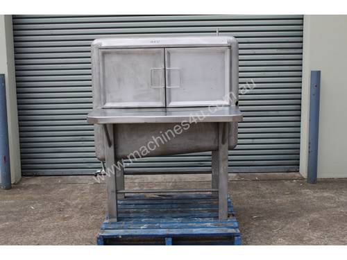Stainless steel heating/melting cabinet