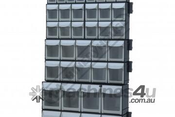 Parts Storage Bin System BK-46MF 600 x 175 x 1150mm 46 x Assorted Bin Sizes