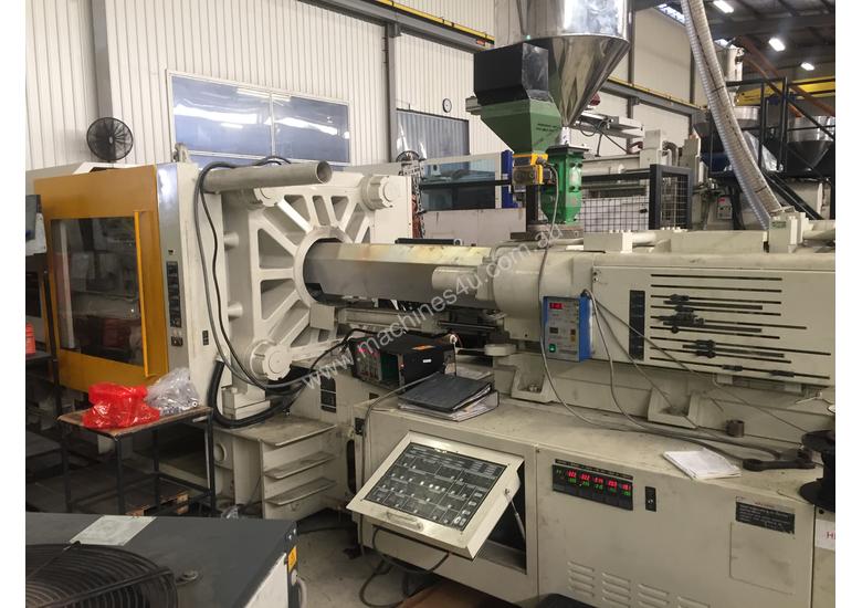 caption Kawaguchi KM450C Injection Moulding Machine - Completely Refurbished.