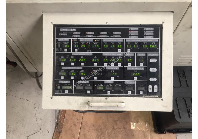 caption Kawaguchi KM450C Injection Moulding Machine - Completely Refurbished.