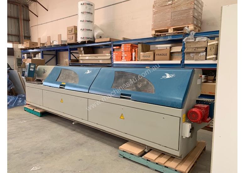 Used 2008 shark Second hand OTT Shark edge Bander for sale Hot Melt