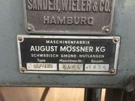 Mossner Rekord Bandsaw - picture2' - Click to enlarge