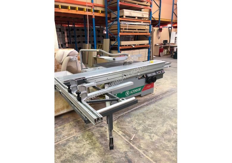 caption Altendorf F45 Panel Saw 3200mm table