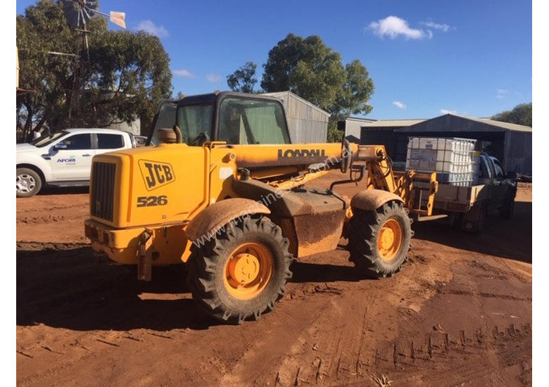 caption JCB 526-56 FWA/4WD Tractor