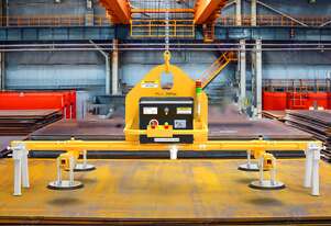 Pneumatic Vacuum Lifter AVLP4-1000kg for Smooth Granite and Marble and Glass. Lifts & tilts 90.