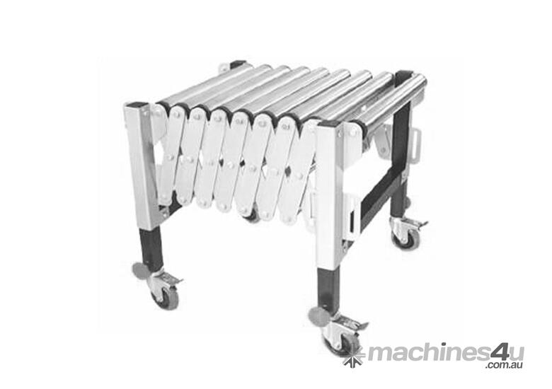 caption 450-1300mm Expandable Flexible Roller Support Conveyor Stand 26133 by Oltre