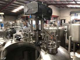 Stainless Steel Jacketed Mixing Vessel - picture0' - Click to enlarge
