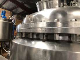 Stainless Steel Jacketed Mixing Vessel - picture1' - Click to enlarge