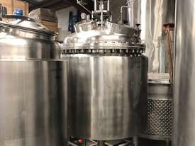 Stainless Steel Jacketed Mixing Vessel - picture4' - Click to enlarge