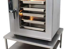 COBRA 10 TRAY ELECTRIC COMBI OVEN ON STAINLESS STEEL STAND, QUALITY SHOWROOM STOCK - picture0' - Click to enlarge