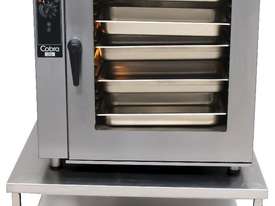 COBRA 10 TRAY ELECTRIC COMBI OVEN ON STAINLESS STEEL STAND, QUALITY SHOWROOM STOCK - picture0' - Click to enlarge