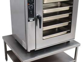 COBRA 10 TRAY ELECTRIC COMBI OVEN ON STAINLESS STEEL STAND, QUALITY SHOWROOM STOCK - picture1' - Click to enlarge