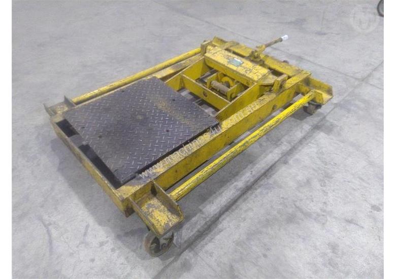 Used Fleethydrol Fleethydrol Transmission Trolley Jack Hydraulic