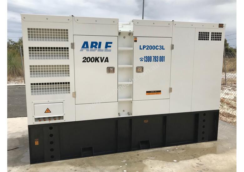 Buy Used Able 200KVA Generator Able Industrial Generators in