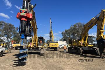 Movax Excavator mounted Kelly Drill