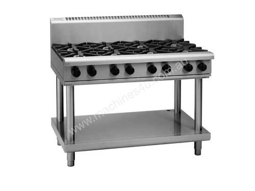 Waldorf 800 Series RNL8800G-LS - 1200mm Gas Cooktop Low Back Version `` Leg Stand