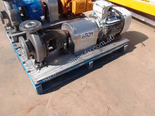 Centrifugal Pump (Stainless Steel), IN: 80mm Dia, OUT: 50mm Dia, 37.5m3/hr