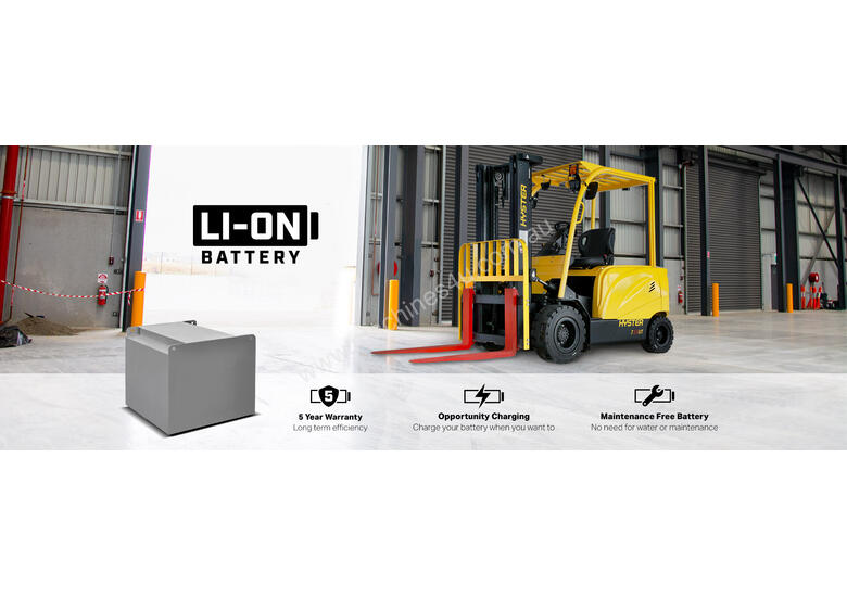 caption J2.5UT 2500kg Lithium Electric Forklift