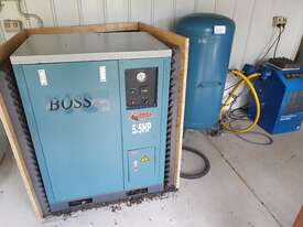 BQT30P (5.5Hp) Boss Silent Air Compressor with Vertical Air Receiver and Donaldson Clean Air System - picture0' - Click to enlarge