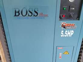 BQT30P (5.5Hp) Boss Silent Air Compressor with Vertical Air Receiver and Donaldson Clean Air System - picture0' - Click to enlarge