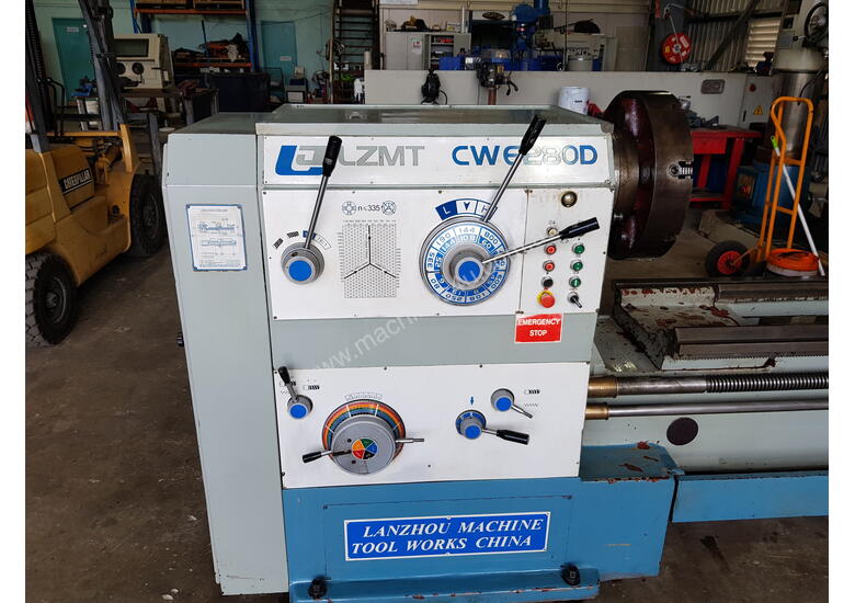 Phobia reductor stemme Used 2010 Lanzhou Machine Tool LARGE METAL LATHE - 800 x 4000 LZMT CW6280D  Gap Bed Lathes in , - Listed on Machines4u