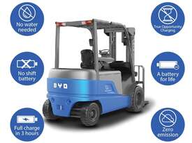 BYD ECB40 Lithium(LiFePo4) Counterbalance Forklift - Hire - picture0' - Click to enlarge