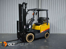 TCM 1.8 Tonne Forklift LPG Solid Markless Tyres 3750mm Lift Height Sideshift - picture0' - Click to enlarge