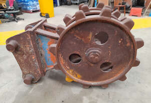 Custom Custo0m 24inch 3 row compaction reel Compaction Wheel Attachments