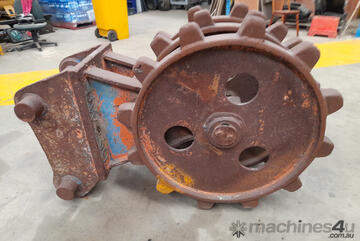 Custom Custo0m 24inch 3 row compaction reel Compaction Wheel Attachments