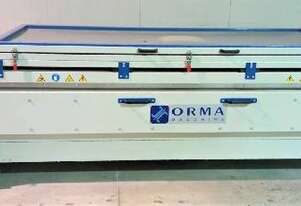 Combination vacuum forming press and heating kiln - 2 in 1