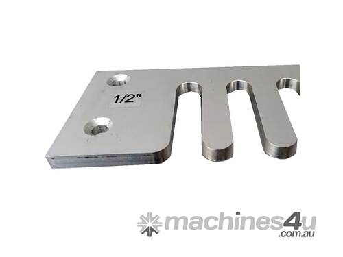caption Aluminium Dovetail Jig Comb Template suit OT-DJ Series Dovetail Jigs by Oltre