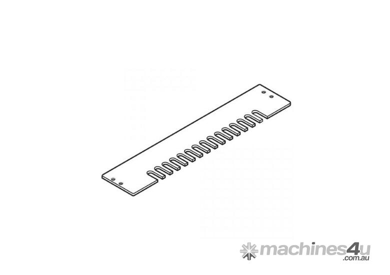 caption Aluminium Dovetail Jig Comb Template suit OT-DJ Series Dovetail Jigs by Oltre