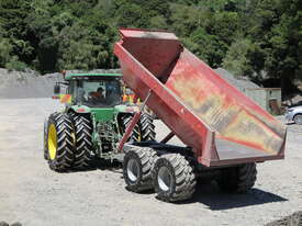 Tractor Towed - Earth Moving Dump Trailer. - picture0' - Click to enlarge