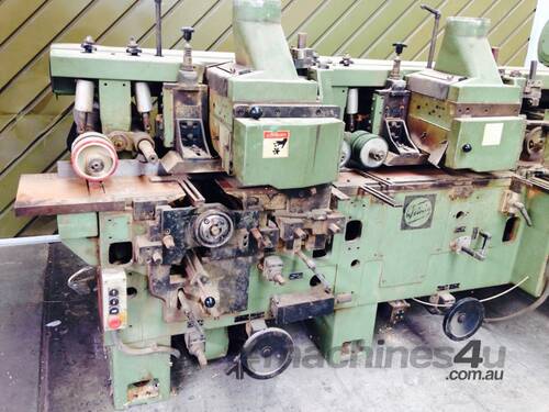 USED WEINIG 22AL 6 HEAD MOULDER REDUCED TO CLEAR