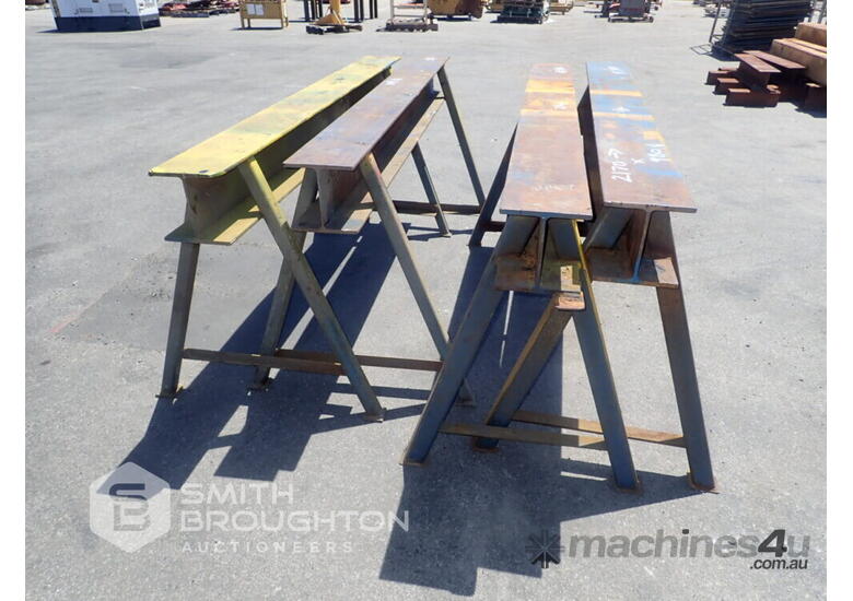 Used 4 X STEEL TRESTLES Trestles in , Listed on Machines4u