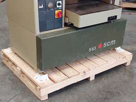 SCM S63 Woodworking Thicknesser EX TAFE Machine - picture0' - Click to enlarge