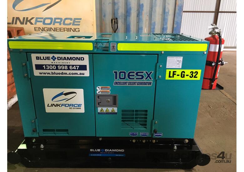 DENYO 10KVA Diesel Generator - 1 Phase - DCA-10ESX