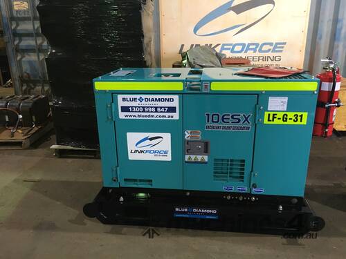 DENYO 10KVA Diesel Generator - 1 Phase - DCA-10ESX