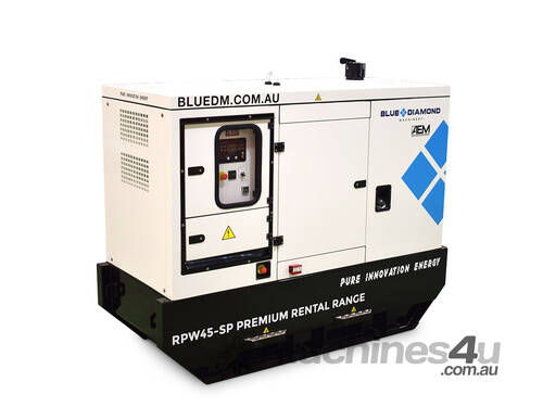 AEM Premium Rental Generator 45 KVA - RPW45SP/NC - Hire