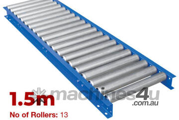 450mm Wide Gravity Conveyor with Steel Rollers 1.5m Long (CGR083)