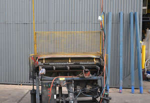 Pan Brake powered pneumatic 1160mm wide Sheetmetal folder gaurd micrologix PLC