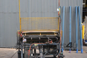 Pan Brake powered pneumatic 1160mm wide Sheetmetal folder gaurd micrologix PLC