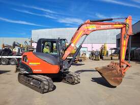 2017 KUBOTA KX080 8T EXCAVATOR WITH HITCH, BUCKETS AND LOW 2070 HOURS - picture0' - Click to enlarge