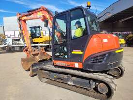 2017 KUBOTA KX080 8T EXCAVATOR WITH HITCH, BUCKETS AND LOW 2070 HOURS - picture1' - Click to enlarge