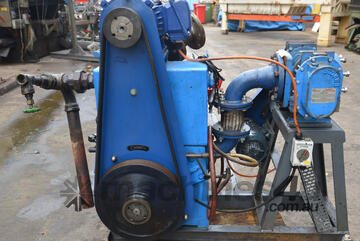 Stokes Pennwalt Dual Stage Rotary Vane Vacuum Pump Blower & Mechanical Booster