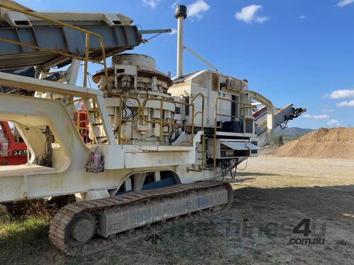 CEDARAPIDS MVP380 CONE CRUSHER on STRIKER TRACK BASE